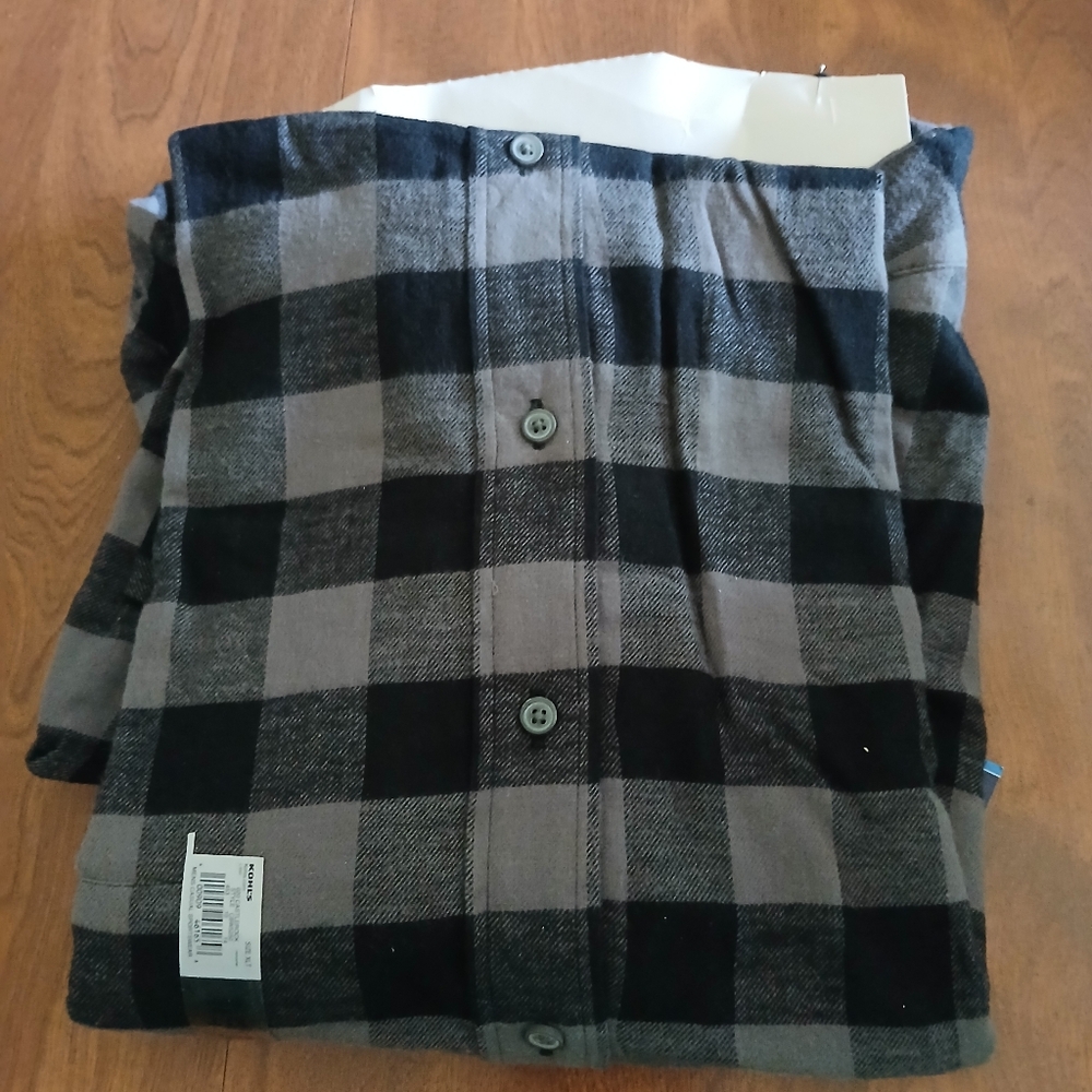 Mens Tall Flannel Shirt - Picture 3 of 7
